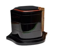 Yamamoto Hideaki Echizen Lacquerware Floral Three Tier Jubako Box Japanese Art