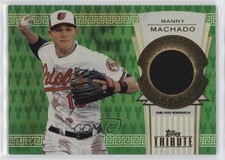 2014 Topps Tribute Titans Relics Green 17/25 Manny Machado #TTR-MM 0u1u