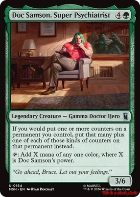 Doc Samson, Super Psychiatrist (MSH 164) , Marvel Super Heroes, MTG