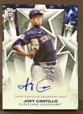 JOEY CANTILLO RC AUTO 2025 Topps Series 1 Baseball Stars Autograph #BSA-JC