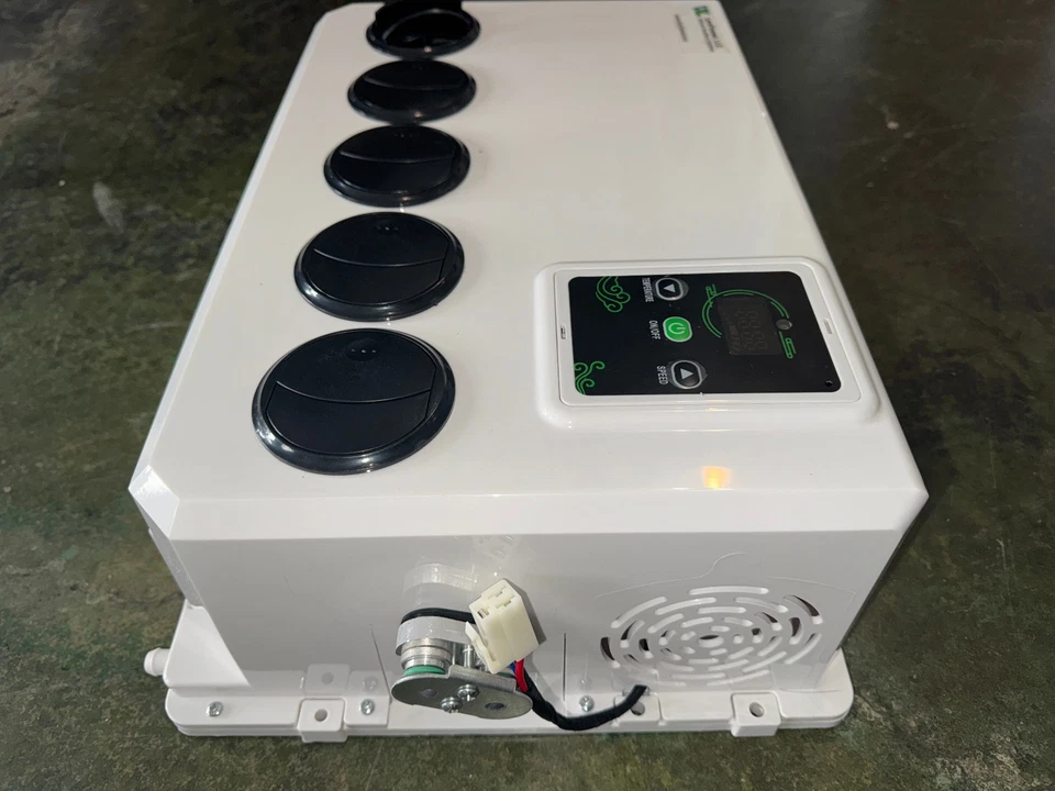 12V Electric Split Air Conditioner Cab AC Unit Kit For Truck Semi Bus RV Caravan - Image 4 of 4