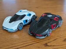 Used WowWee REV Robotic Enhanced Vehicle Black and White Cars