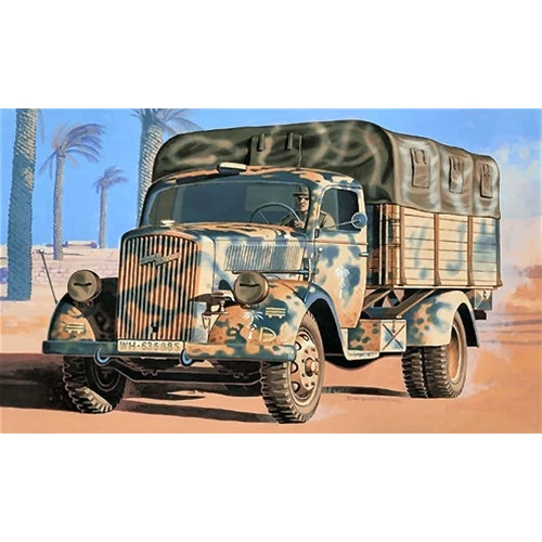 OPEL BLITZ KIT 1:72 Italeri Kit Mezzi Militari Modellino Nuovo - Immagine 2 di 2