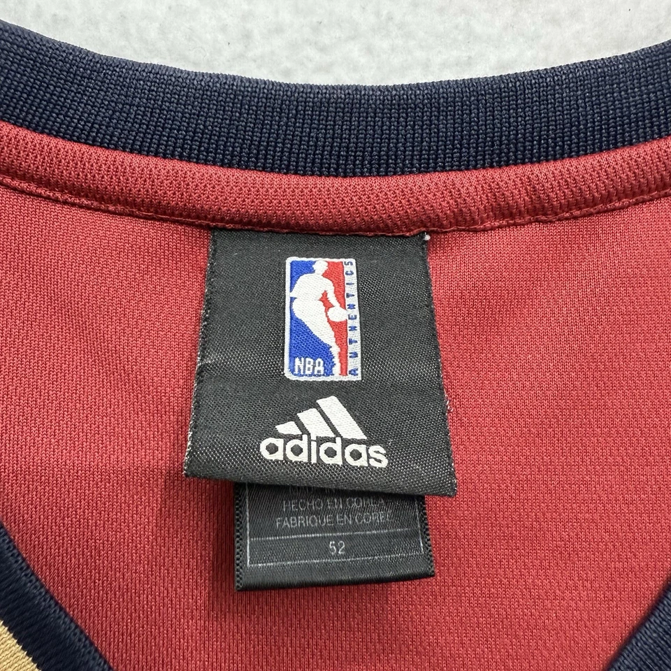 Camiseta Auténtica LeBRON JAMES Cleveland Cavaliers 52 2XL Reebok Cavs ANGUSTIADA Foto 4 de 4