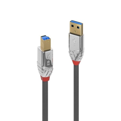 Lindy 0.5m USB 3.2 Type A to B Cable, 5Gbps, Cromo Line 0.5m Cromo Line - 第 1/3 張圖片