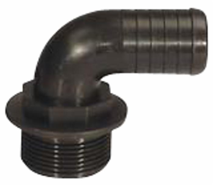 Raccordo Portagomma Curvo 20mm G1" 10pz AgriTech - Ricambi Made in Italy
