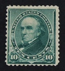 CKStamps: US Stamps Collection Scott#226 10c Webster Mint HR OG Spot Thin