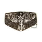 Archangel Michael german silver belt buckle, Saint Michael, Tyrael belt buckle