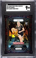 2024 PANINI PRIZM MONOPOLY WNBA RED CLASSIC ICON #40 ACES RC KATE MARTIN