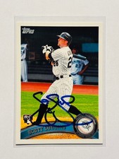 2011 Topps #287 Scott Cousins Autograph IP Auto Rookie Card RC Marlins Card. rookie card picture