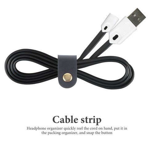 5 Pcs Headphone Cable Storage Buckle Travel Cords Wire Organizers Organisers - 第 3/12 張圖片