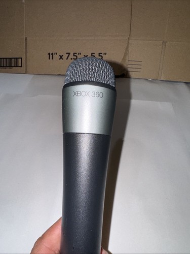 Genuine Microsoft Xbox 360 Wireless Microphones Black & White Models 1380 - Picture 9 of 12