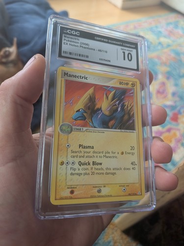 Manectric graded CGC 10 for sale on eBay