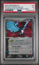 2004 POKEMON EX TEAM ROCKET RETURNS #96 ROCKET'S ARTICUNO EX-HOLO PSA 5 on eBay