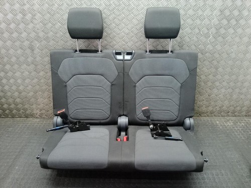 SKODA KODIAQ REAR SEAT 3RD ROW 7 SEATER CLOTH MK1 NS 2016-2021 - Picture 1 of 17