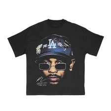 Kendrick Lamar Rapper Vintage Boxy Tee Shirt oversized t-shirt streetwear y2k