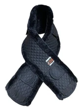 ECP Contoured Girth Cover - Black - Approx 50" - USED