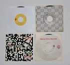 Rolling Stones Prince David Bowie 7" Vinyl 45 RPM Record Lot 4 Classic Rock Pop