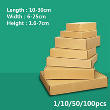 1/10/50/100pcs Corrugated Cardboard Boxes Express paper extra hard airplane box
