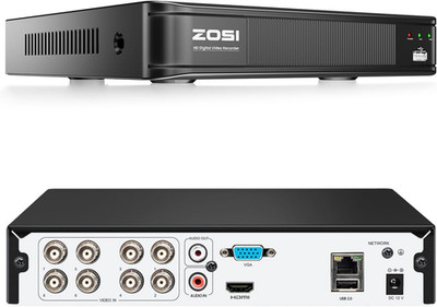 H.265+ 5MP 3K Lite CCTV DVR 8 Channel Full 1080P, AI Human Vehicle Detection, Re
