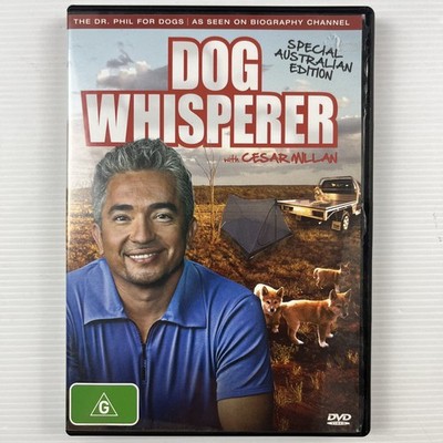 Dog Whisperer with Cesar Millan DVD Region 4 2013 Special Australian Edition