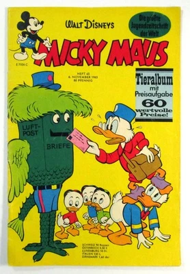Micky Maus 1965 Heft 45 vom 6 November 1965 Walt Disney Original Ehapa Verlag - Bild 1 von 4
