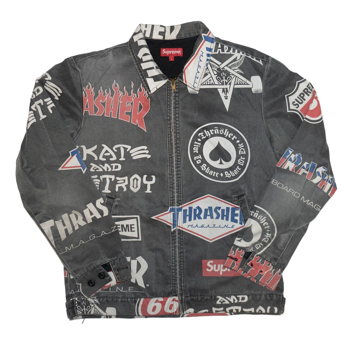 Supreme Denim Coats, Jackets & Vests for Cotton Outer Shell Men
