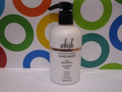 WHISH ~ ALMOND CREAM + RASPBERRY HAND REMEDY ~ 13 OZ