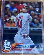 2018 Topps Series 2 - #459 Breyvic Valera RC - St. Louis Cardinals MLB Baseball