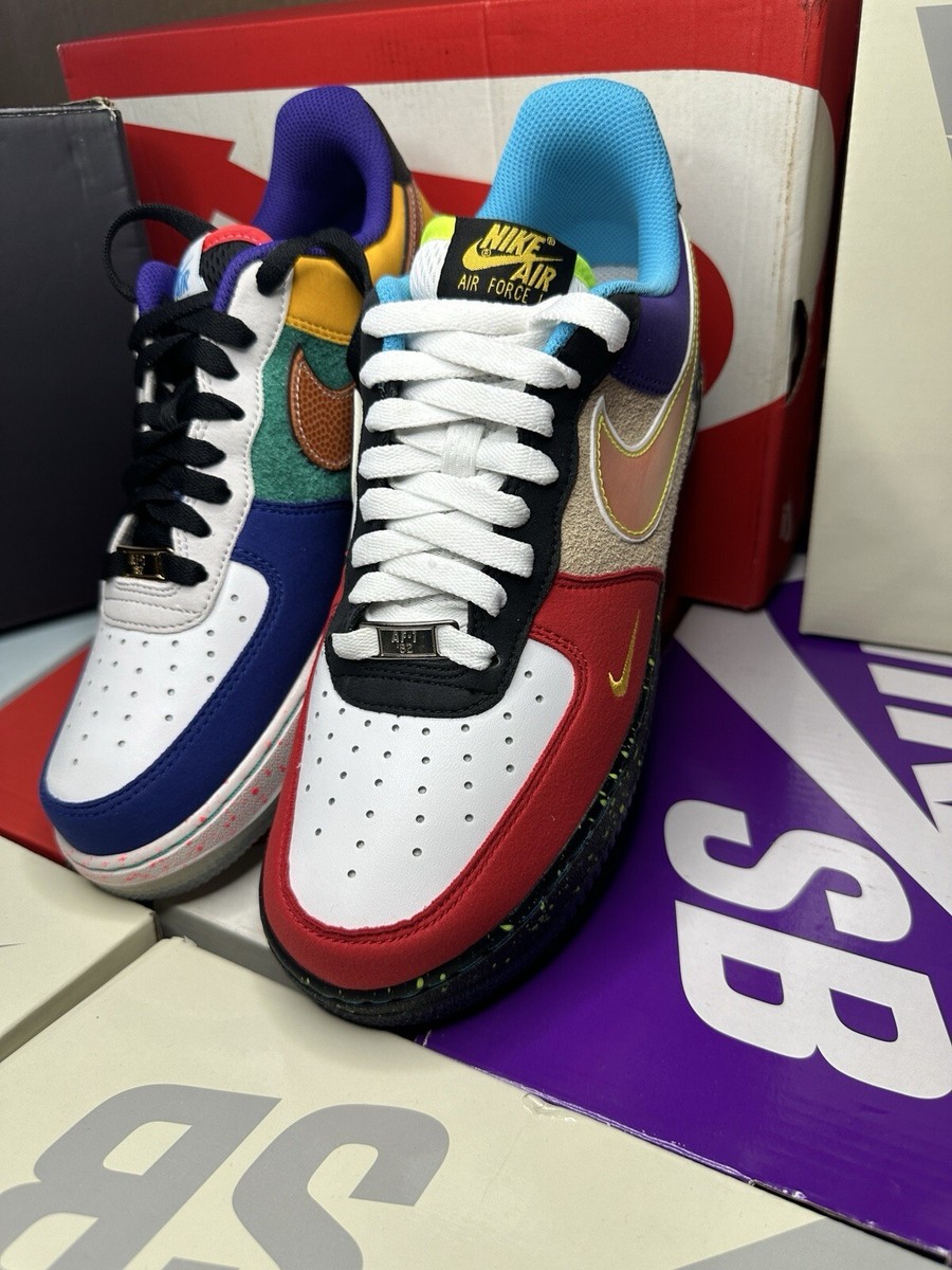 Size 8 - Nike Air Force 1 '07 LV8 What The LA 193656378743| eBay