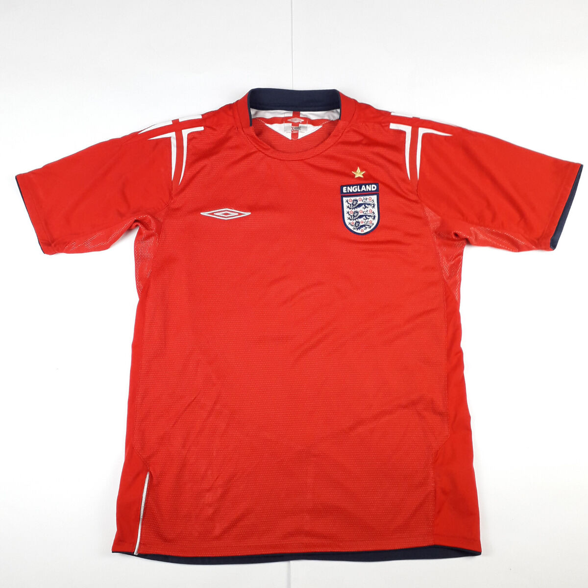 England Team Nacional Umbro 2004-2006 FOOTBALL SHIRT JERSEY England Team Nacional Umbro 2004-2006 FOOTBALL SHIRT JERSEY
