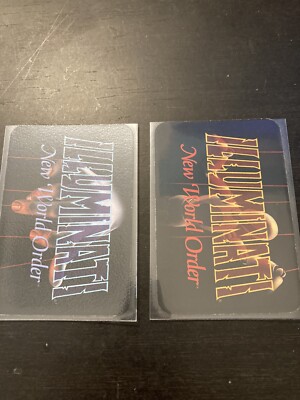 Steve Jackson Games Illuminati INWO Terrorist Nuke & Pentagon NM