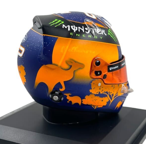 1/15 Spark Oscar Piastri McLaren Helmet Australian GP 2024 - Picture 3 of 10