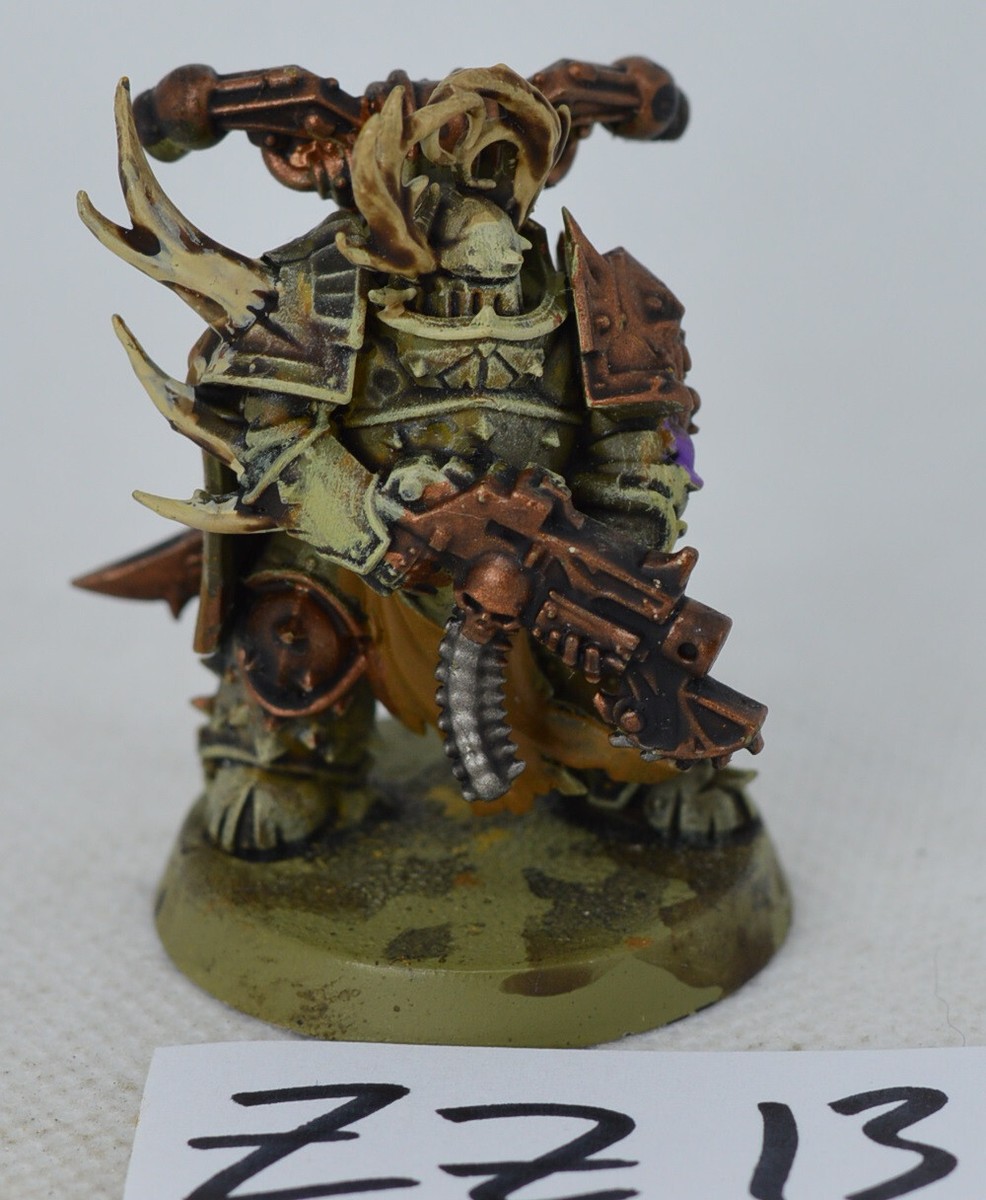 Warhammer 40k, Death Guard, Nurgle, Plague Marine x1, Lot