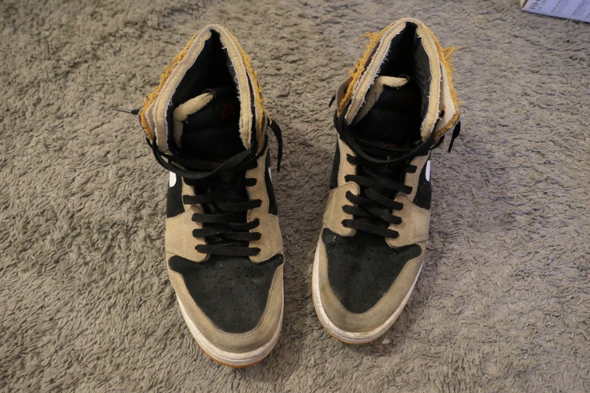 Nike Air Jordan 1 Zoom Air CMFT AJ1 Pumpkin Spice Suede Men Casual