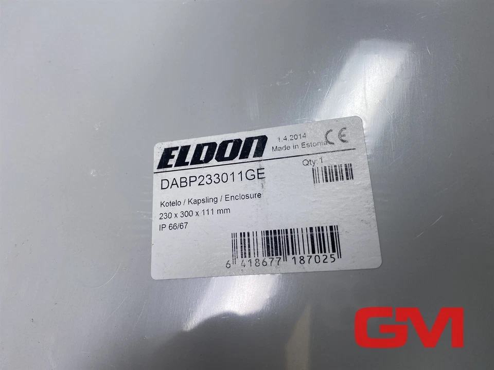 Eldon Klemmenkasten DABP233011GE enclosure 230x300x111 mm IP 66/67 Gehäuse - Bild 2 von 4