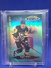 2020-21 Upper Deck Stature Green Gravitas Evgeni Malkin /149 Pittsburgh Penguins