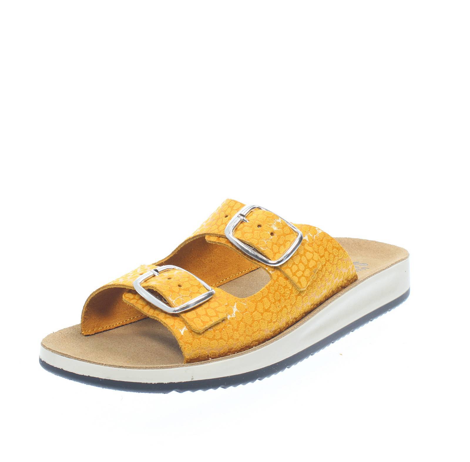 Saniflex Leder Hausschuhe для дополнительной отделки стен gelber - Gre 39 259 см Schuhe 7190₽