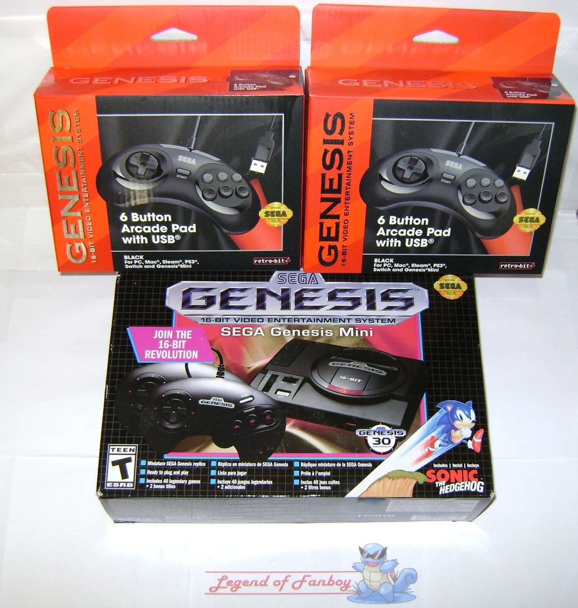 Genesis best sale mini games