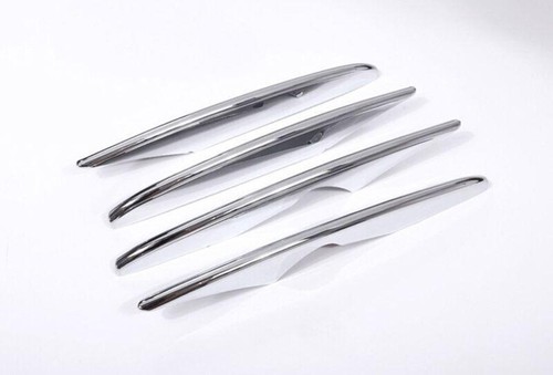 Chrom Für Benz GLC Klasse X253 X205 C253 15-19 Lufteinlass Gitter Streifen Trim - Bild 2 von 8