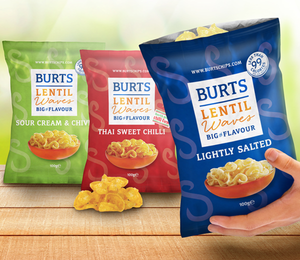 20g lentil waves burts crisps flavours delivery pack