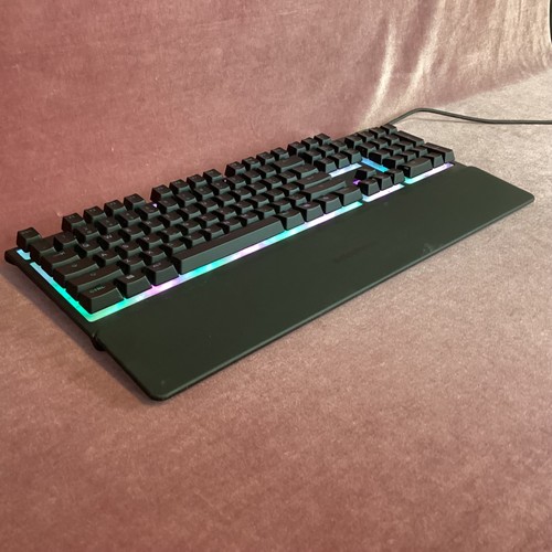 SteelSeries Apex 3 64795 Water Resistant RGB Gaming Keyboard (15D) MO#8755 - Photo 3/11