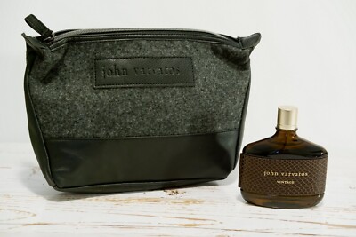 JOHN VARVATOS VINTAGE Eau de Toilette Spray 4.2oz / 125ml + MEN'S CLUCH BAG