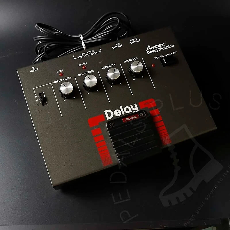 AMDEK DMK-100 ディレイエフェクター AMDEK DMK-100 Delay Machine - YouTube