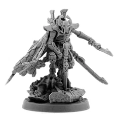 Wargame Exclusive Necrocyborg General Grivus Necrons 28mm