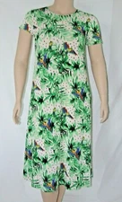 Jostar, Travel Knit Dress, long A-Line, S/S, Stretchy NO-IRON poly/span.  319