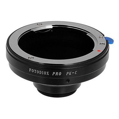 Fotodiox Pro Lens Adapter Pentax K-Mount (PK) to C-Mount Cine & CCTV Body