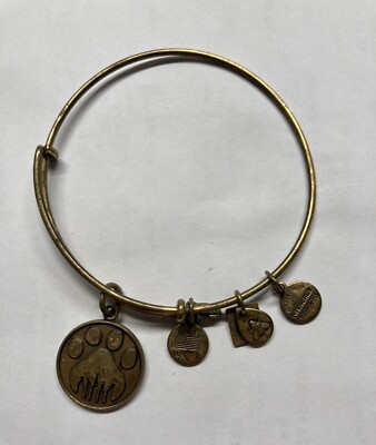 ALEX AND ANI ブレスレット⭐️新品未使用品⭐️ゴールドカラー F08 Alex and Ani ALEX AND ANI アレックスアンドアニ 2連