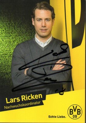 Autogramm - Lars Ricken (Borussia Dortmund) - 2013/2014