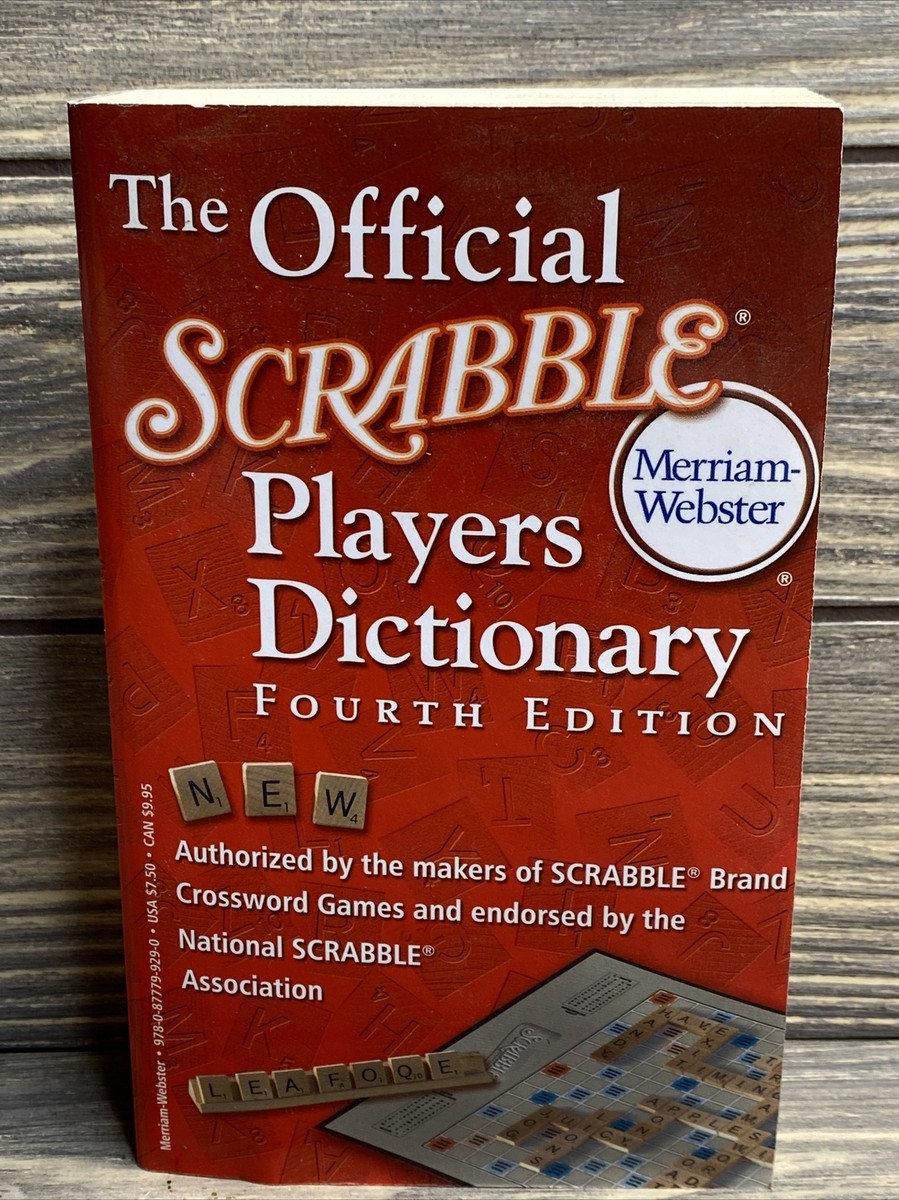 洋書 Official Scrabble Players Dictionary The Official Scrabble Players Dictionary: Merriam-Webster